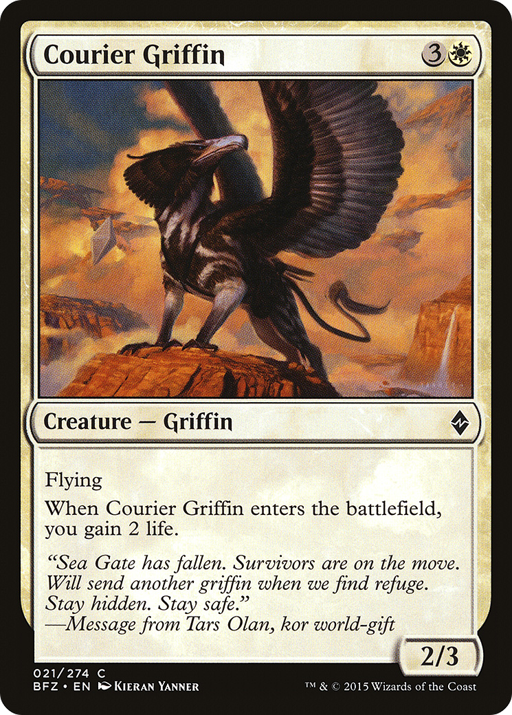 Courier Griffin (BFZ-021) (Foil)