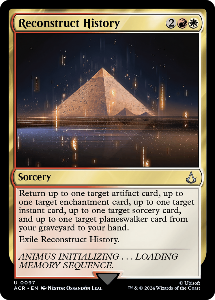 Reconstruct History (ACR-097)