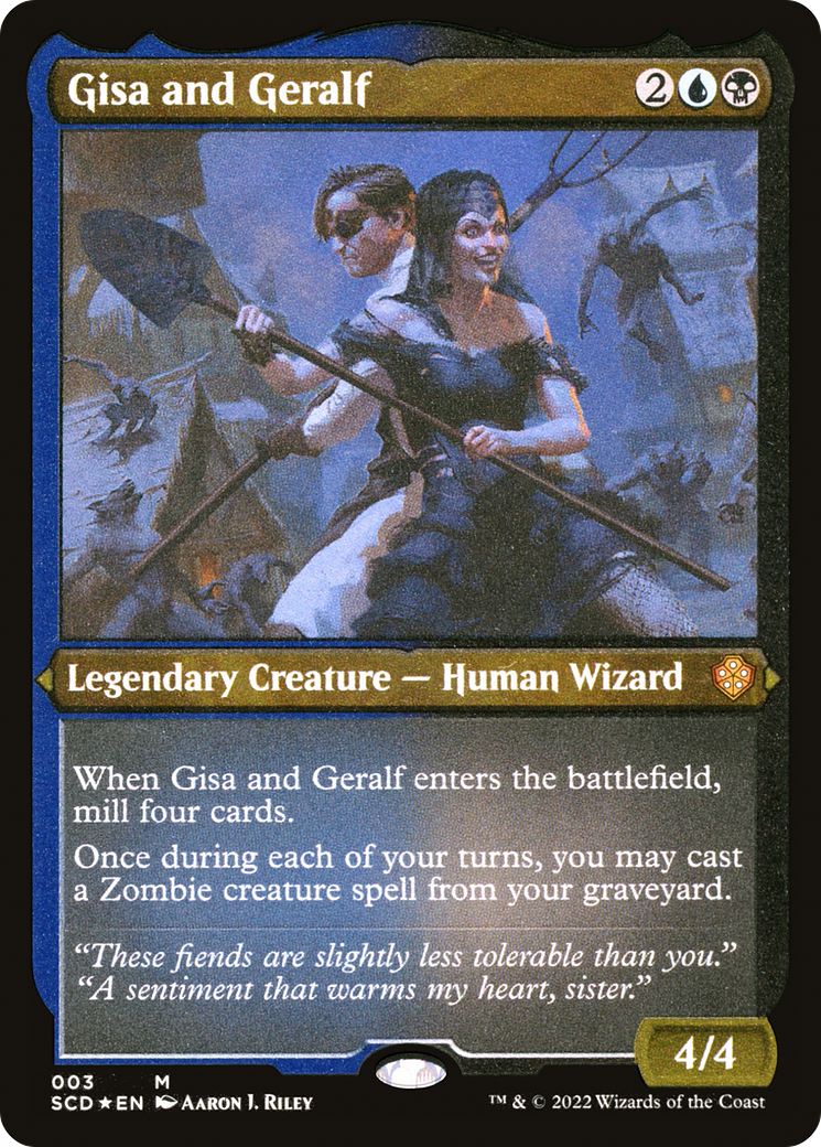 Gisa and Geralf (SCD-003) (Etched Foil)