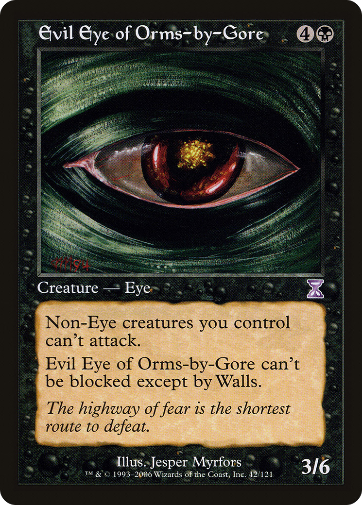 Evil Eye of Orms-by-Gore (TSB-042) (Foil)