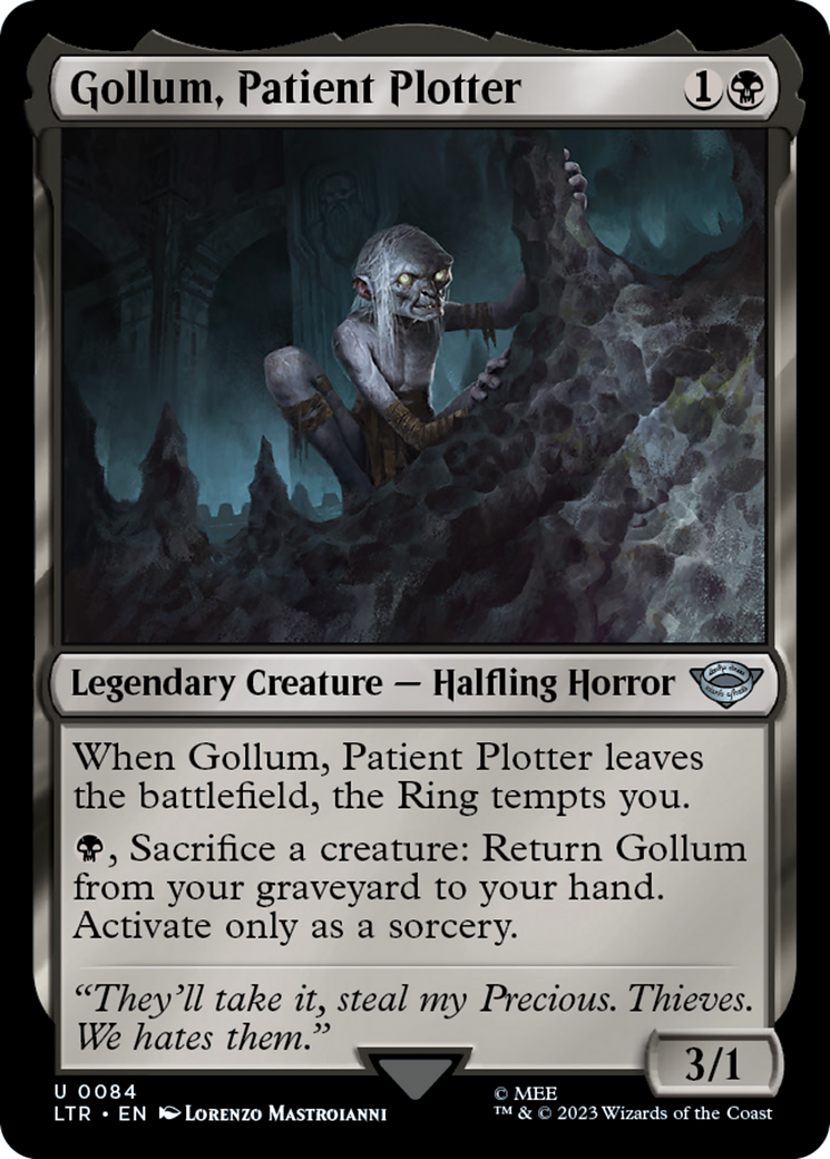 Gollum, Patient Plotter (LTR-084) (Foil)
