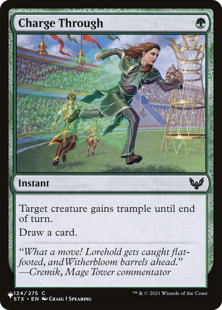 Charge Through (LIST-STX-124)