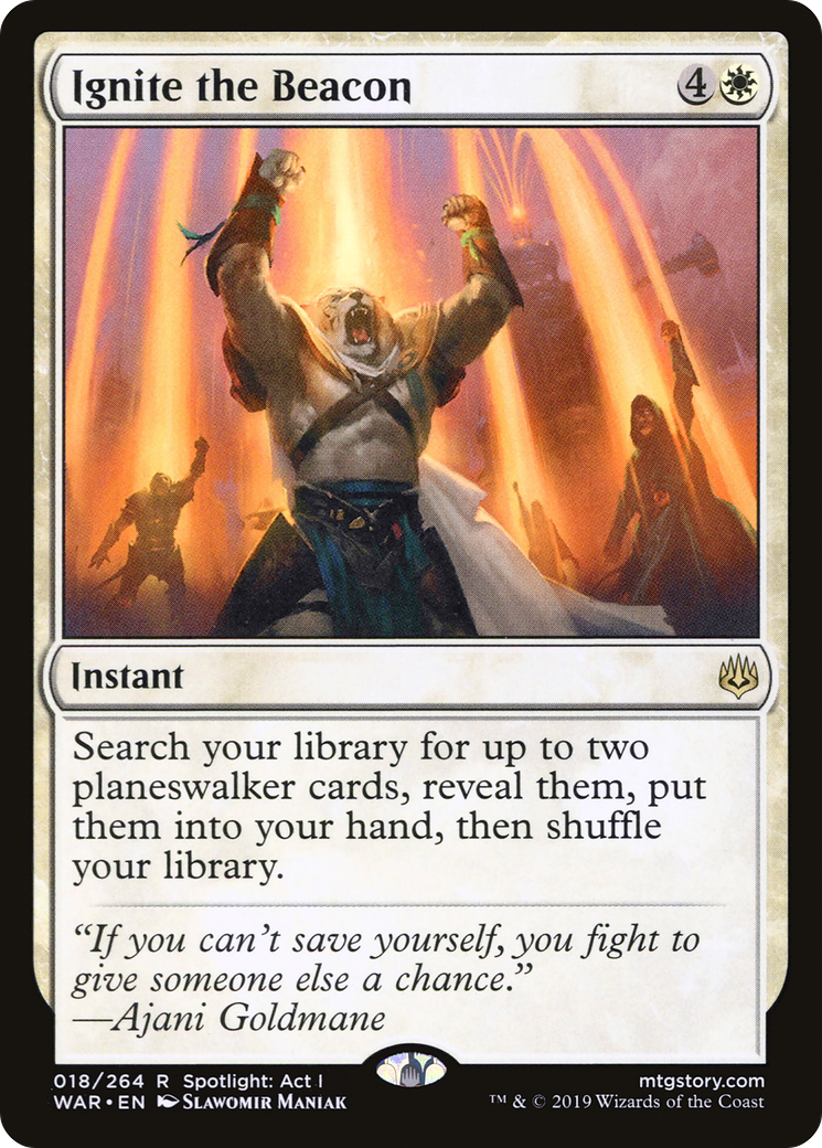 Ignite the Beacon (WAR-018)