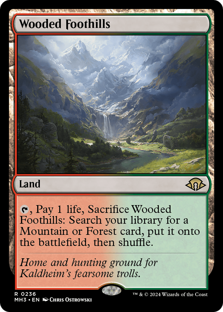 Wooded Foothills (MH3-236) (Foil)