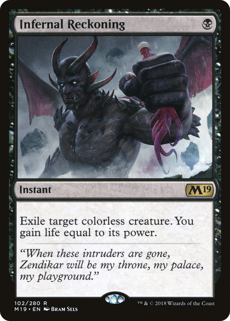 Infernal Reckoning (M19-102) (Foil)