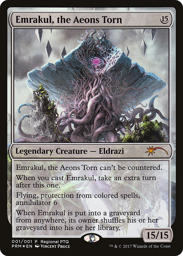 Emrakul, the Aeons Torn (PTP-001) (Foil)
