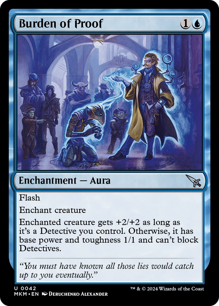 Burden of Proof (MKM-042)