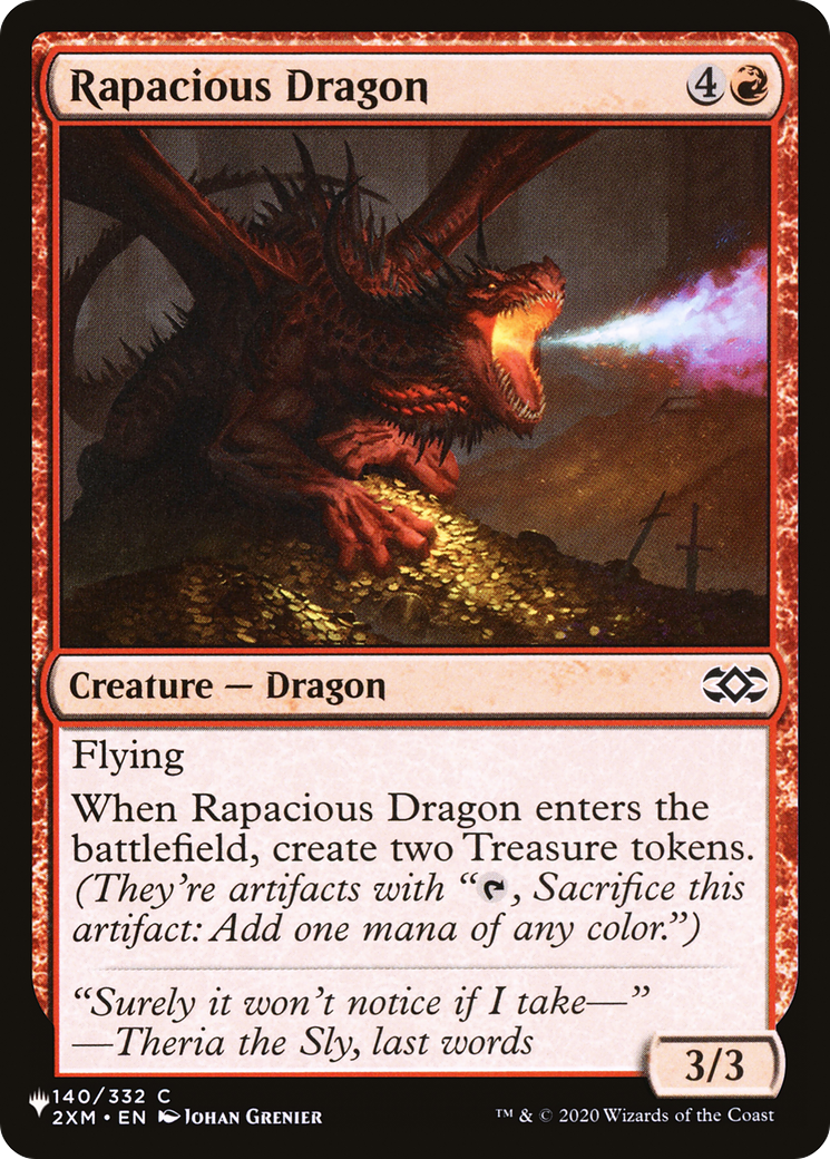 Rapacious Dragon (LIST-2XM-140)