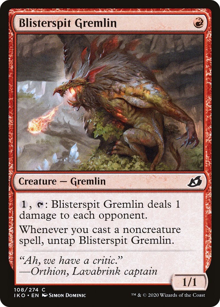 Blisterspit Gremlin (IKO-108) (Foil)