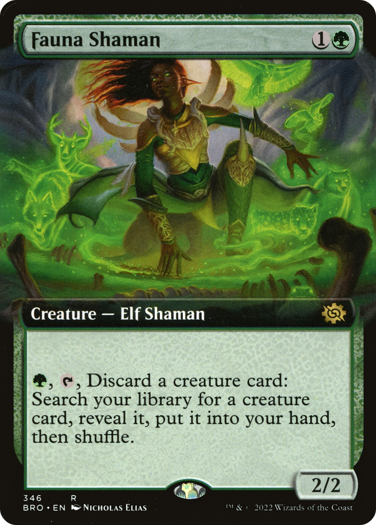 Fauna Shaman (BRO-346) (Extended Art) (Foil)