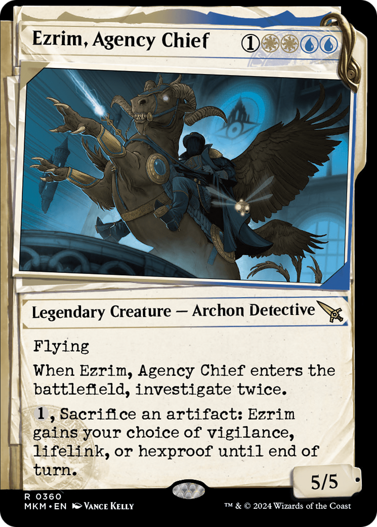 Ezrim, Agency Chief (MKM-360) (Showcase)