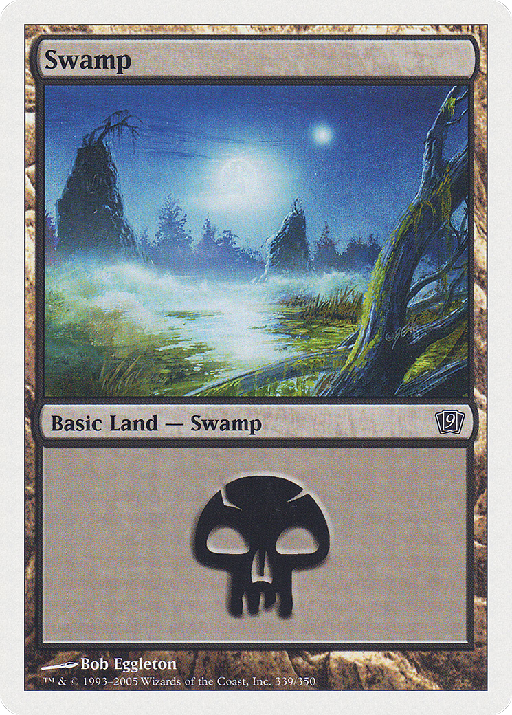 Swamp (339) (9ED-339★) (Foil)