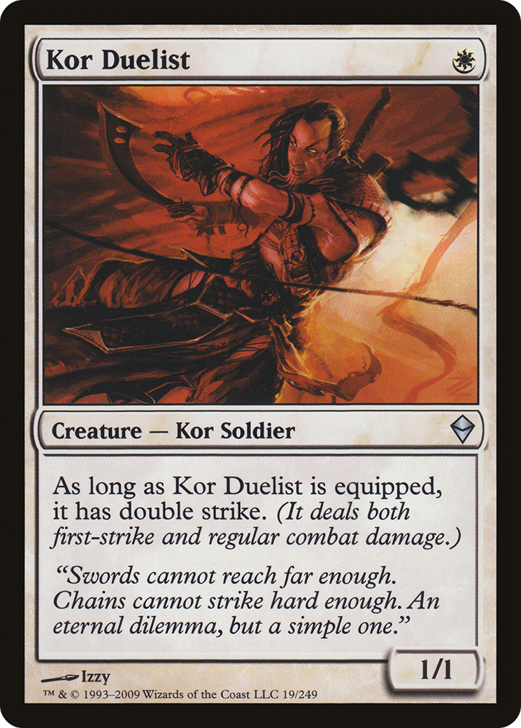 Kor Duelist (ZEN-019) (Foil)