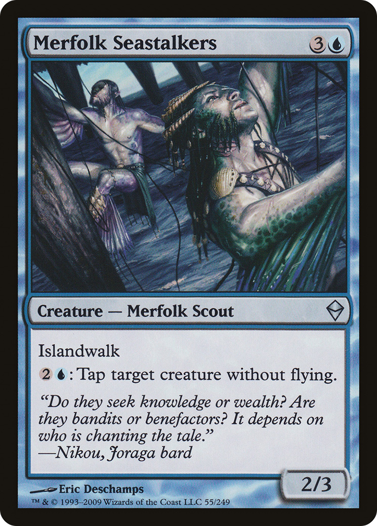 Merfolk Seastalkers (ZEN-055) (Foil)