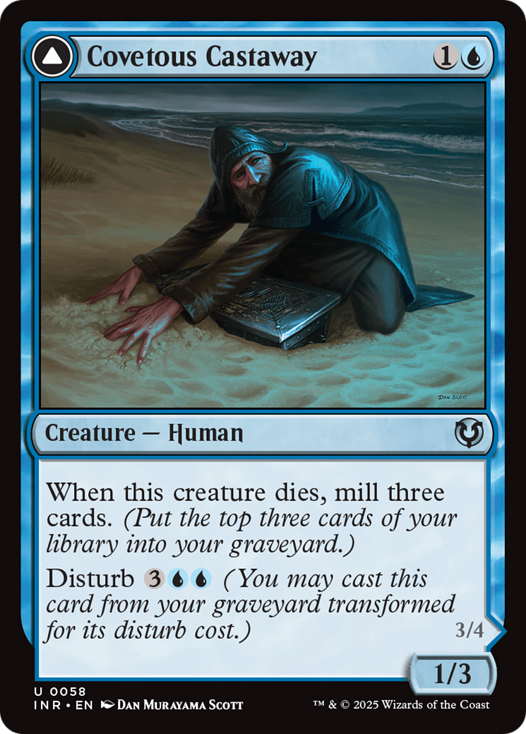 Covetous Castaway // Ghostly Castigator (INR-058)