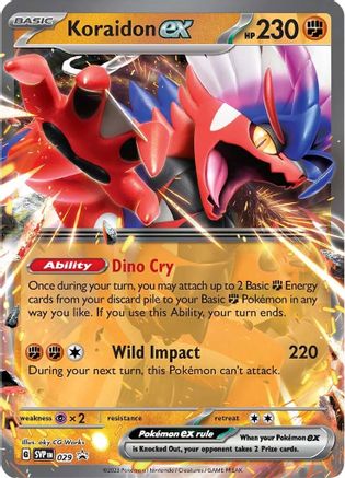 Koraidon ex (SVP-029) (Holofoil)