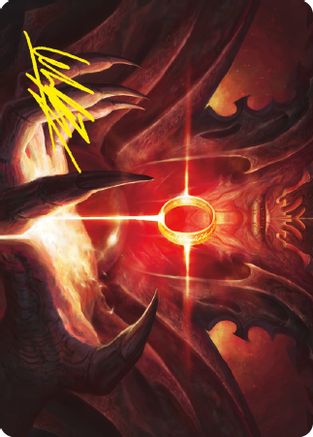 Sol Ring Art Card (Gold-Stamped Signature) (ASLTR-076)