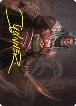 Theoden, King of Rohan Art Card (Gold-Stamped Signature) (ASLTR-025)