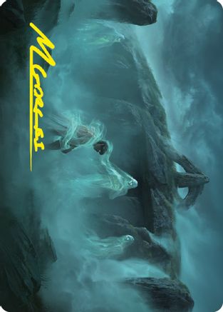 Fog on the Barrow-Downs Art Card (Gold-Stamped Signature) (ASLTR-002)
