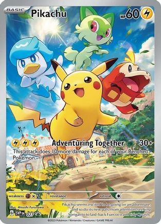 Pikachu (SVP-027) (Holofoil)