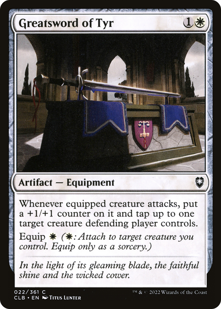 Greatsword of Tyr (CLB-022)