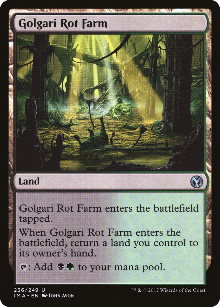 Golgari Rot Farm (IMA-236) (Foil)