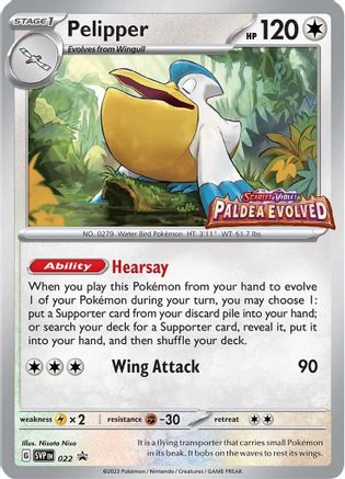 Pelipper (SVP-022) (Holofoil)