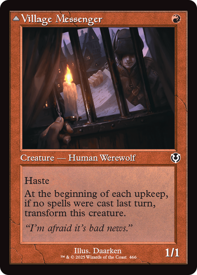 Village Messenger // Moonrise Intruder (INR-466) (Foil)