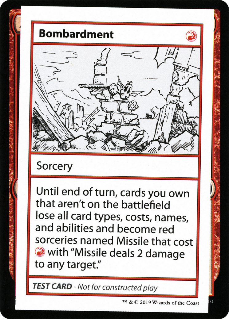 Bombardment (No PW Symbol) (CMB2-)