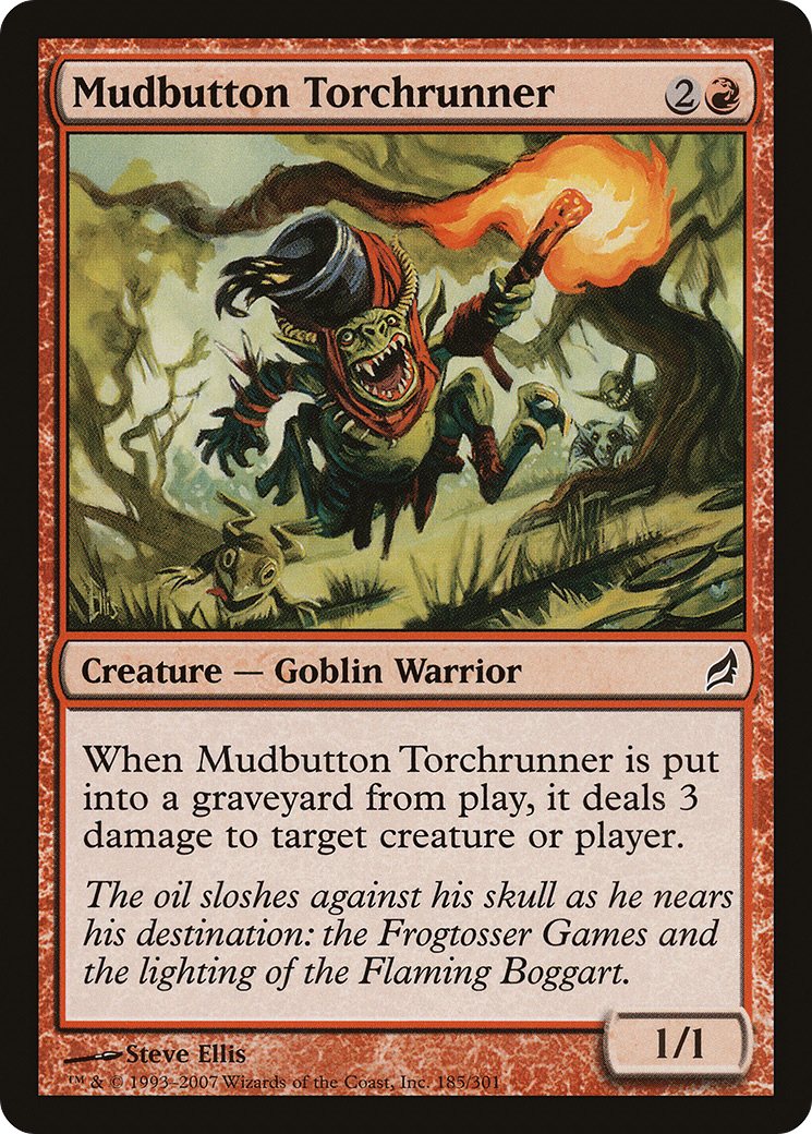 Mudbutton Torchrunner (LRW-185) (Foil)