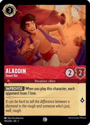 Aladdin - Street Rat (1-105)