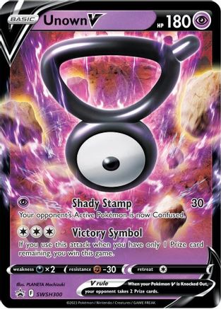 Unown V (SSP-SWSH300) (Holofoil)