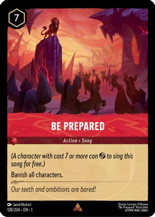Be Prepared (1-128)