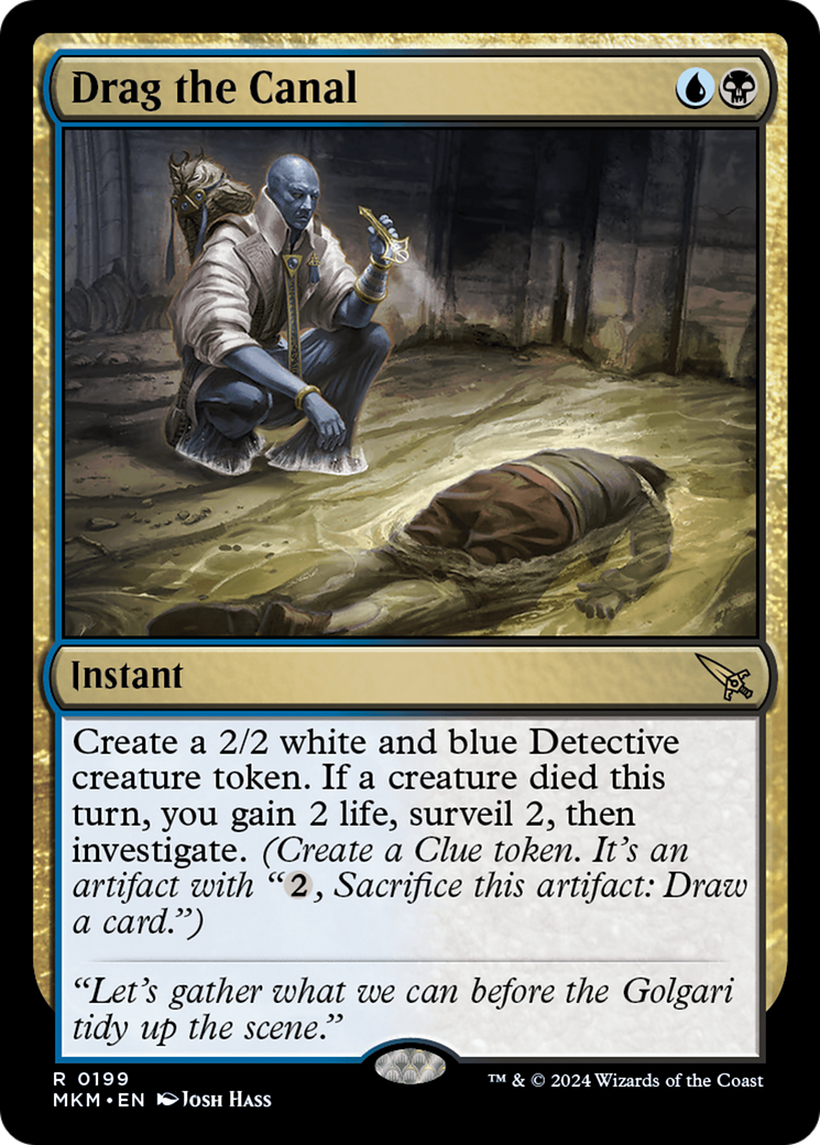 Drag the Canal (MKM-199) (Foil)