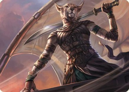 Mirri, Weatherlight Duelist Art Card (ASCMM-028)