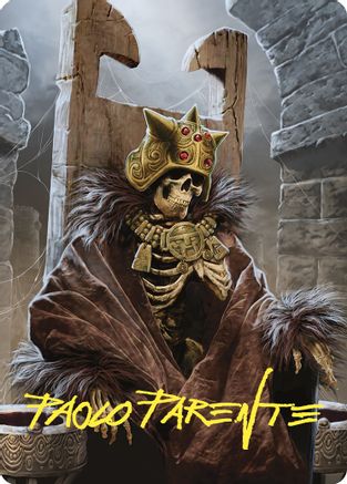 Champion's Helm Art Card (Gold-Stamped Signature) (ASCMM-045)