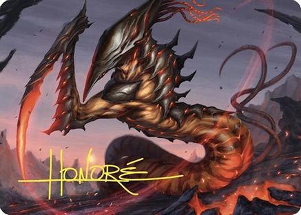 Blade Sliver Art Card (Gold-Stamped Signature) (ASCMM-078)