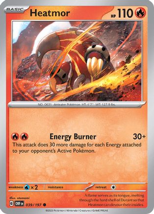 Heatmor (OBF-039) (Reverse Holofoil)