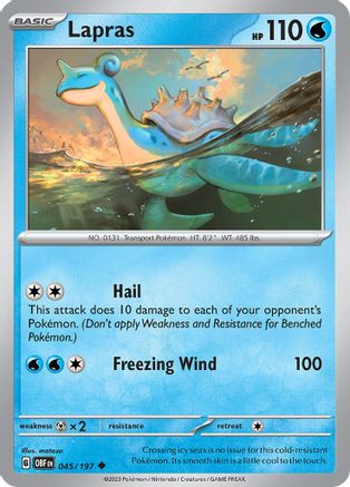 Lapras (OBF-045)