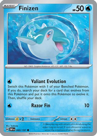 Finizen 60/197 (OBF-060) (Reverse Holofoil)