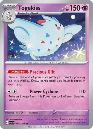 Togekiss (OBF-085) (Reverse Holofoil)