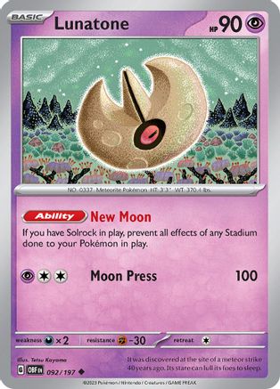 Lunatone (OBF-092)