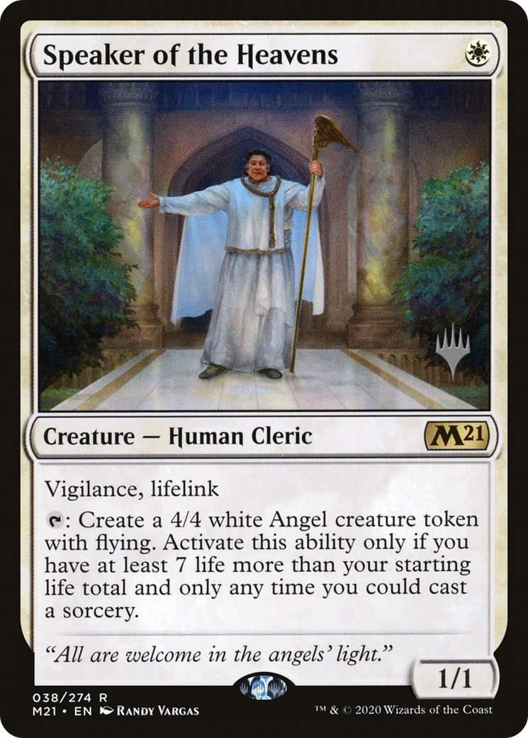 Speaker of the Heavens (PPM21-38P) (Foil)