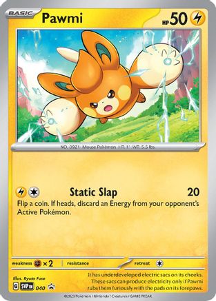 Pawmi (SVP-040) (Holofoil)
