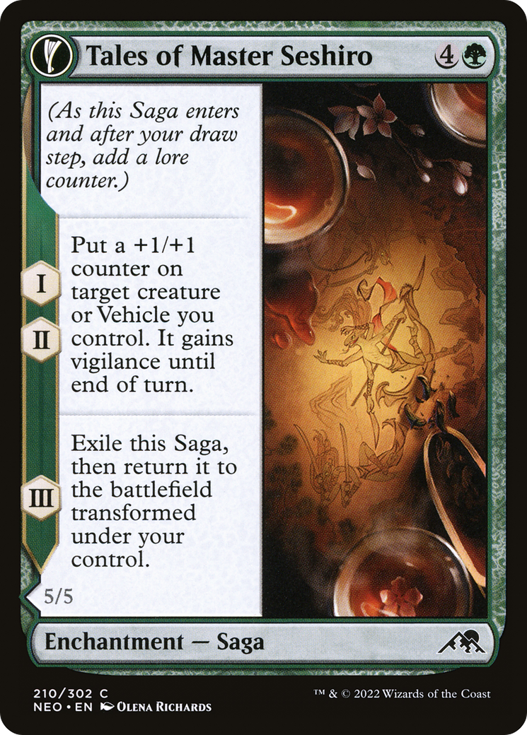 Tales of Master Seshiro // Seshiro's Living Legacy (NEO-210) (Foil)