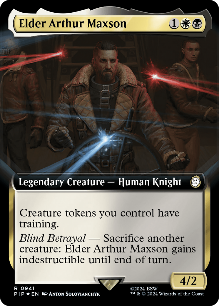 Elder Arthur Maxson (PIP-941) (Extended Art) (Surge Foil)