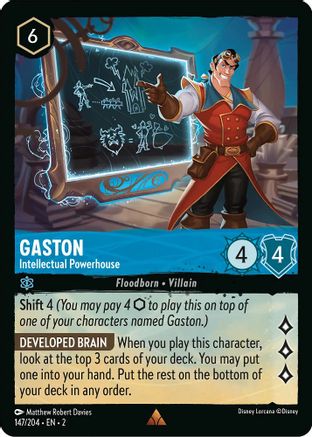Gaston - Intellectual Powerhouse (2-147) (Cold Foil)