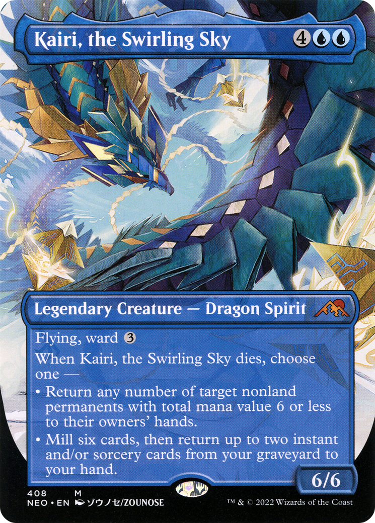 Kairi, the Swirling Sky (NEO-408) (Borderless) (Foil)