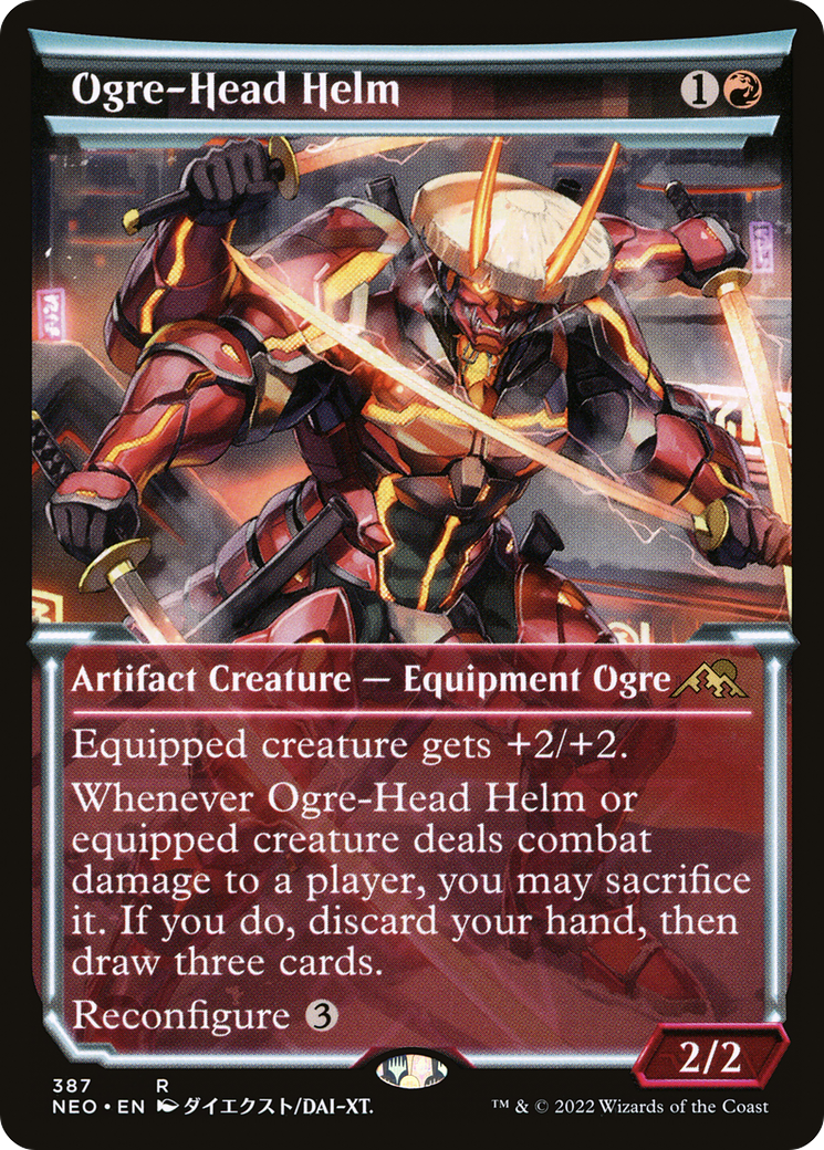 Ogre-Head Helm (NEO-387) (Showcase)