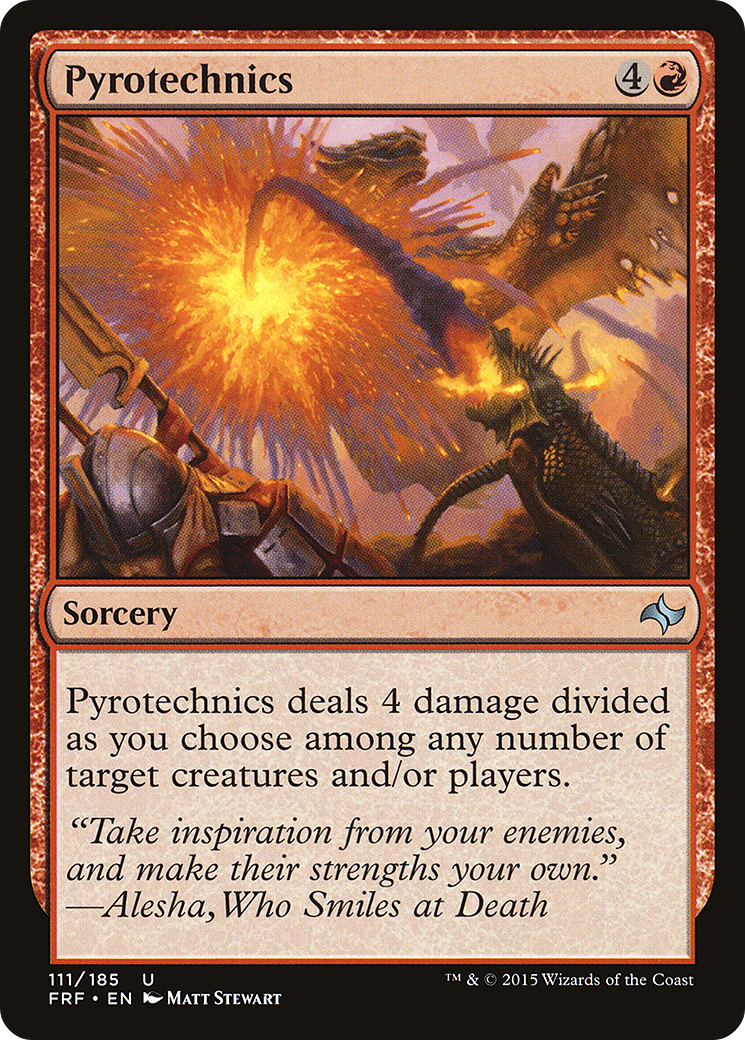 Pyrotechnics (FRF-111) (Foil)
